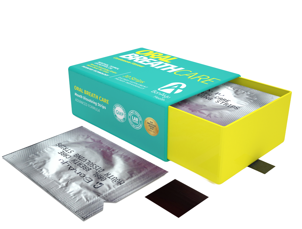 Oral breath care strips