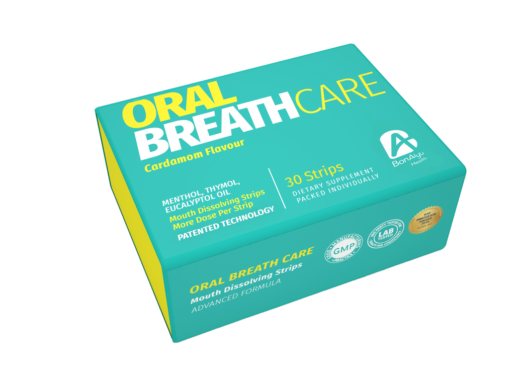 Oral breath care strips