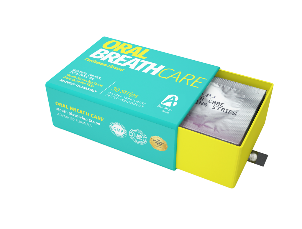 Oral breath care strips