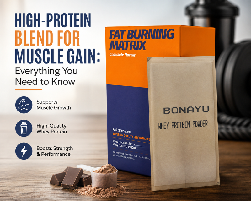 High-Protein Blend for Muscle Gain: Everything You Need to Know
