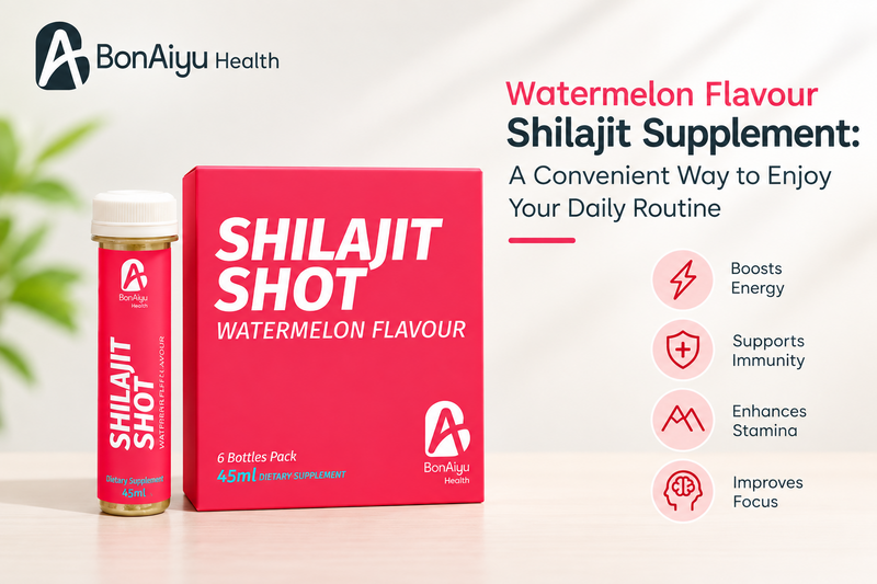 Watermelon Flavour Shilajit Supplement: A Convenient Way to Enjoy Your Daily Routine