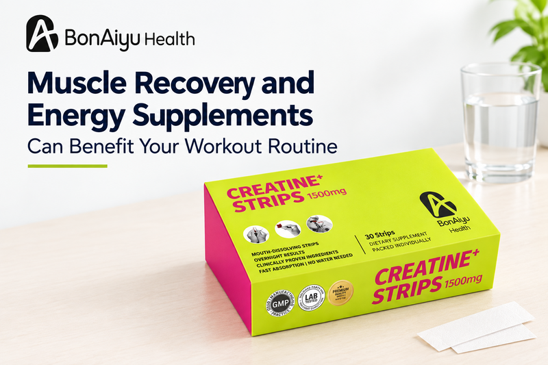 Why Muscle Recovery and Energy Supplements Can Benefit Your Workout Routine