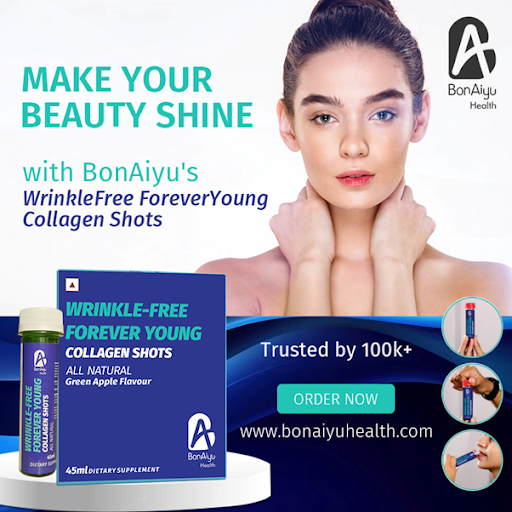 Discover Radiant Skin with BonAiyu WrinklefreeForeveryoung Collagen Shots