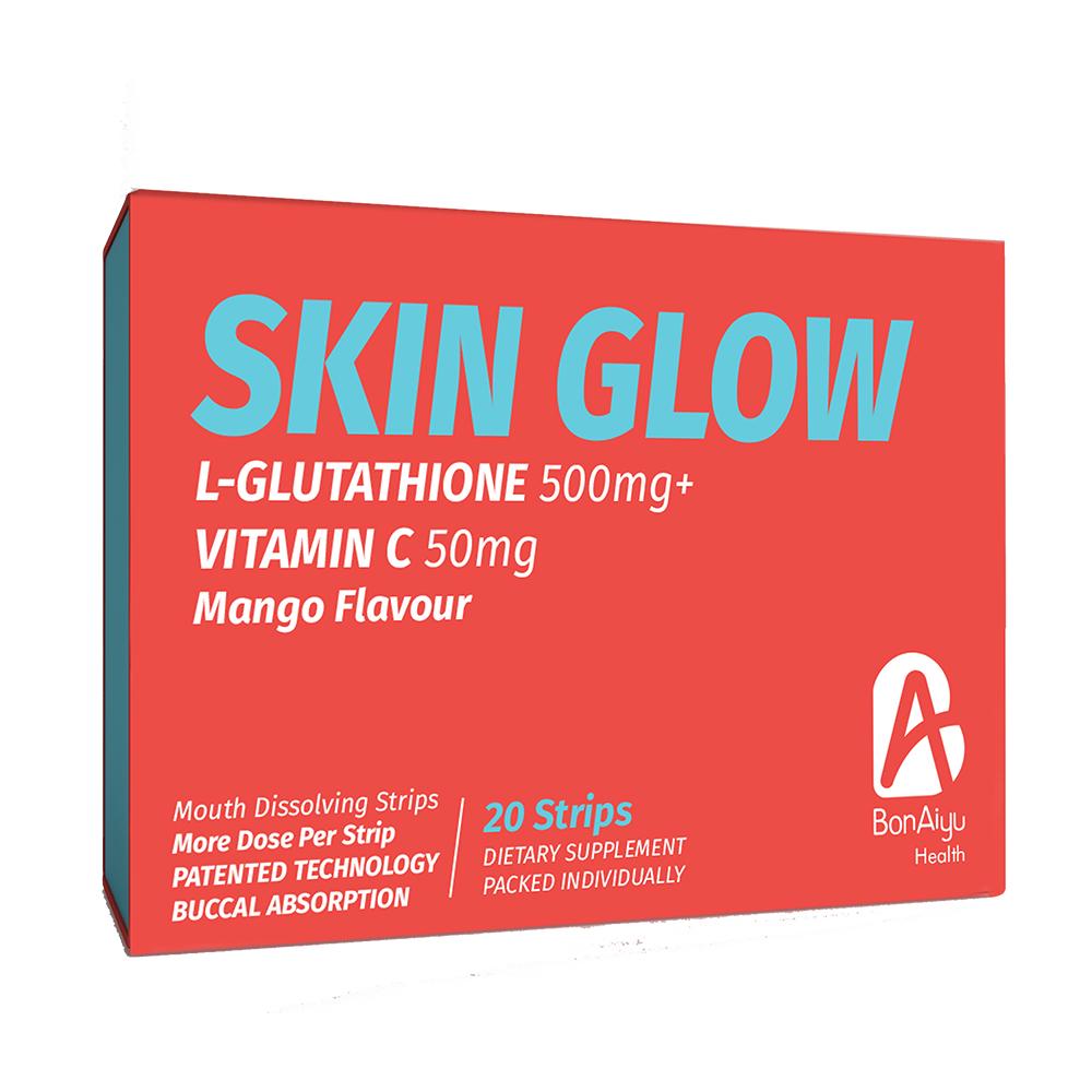 SKIN GLOW L-GLUTATHIONE + VITAMIN C