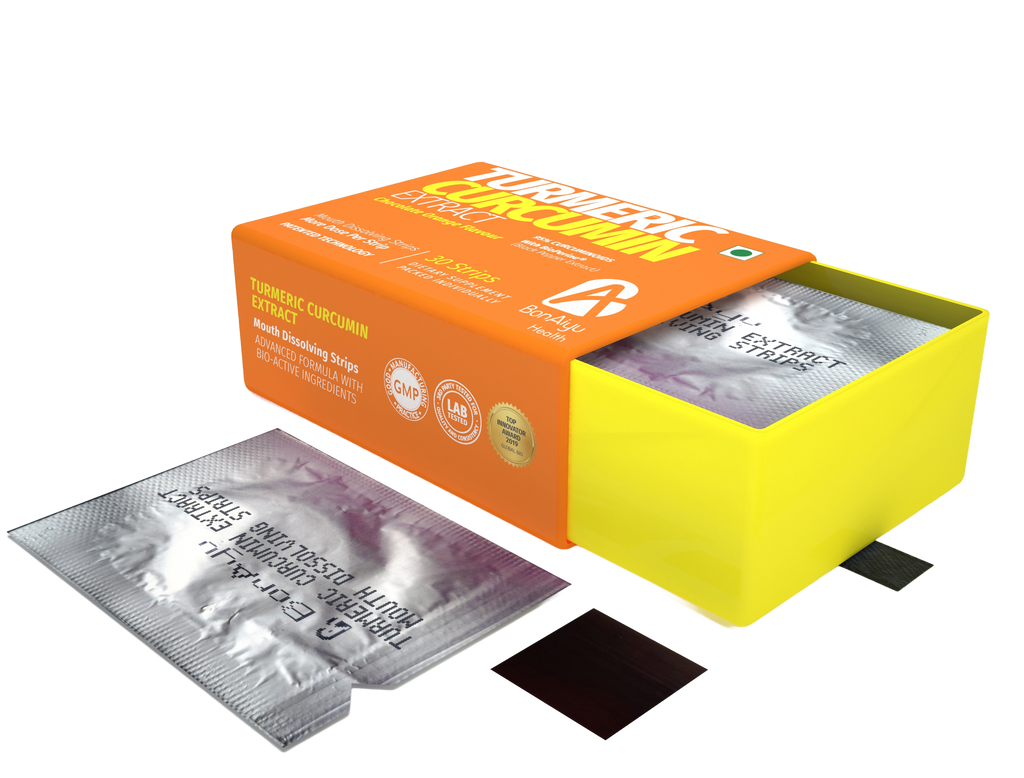 Turmeric Curcumin extract Strips