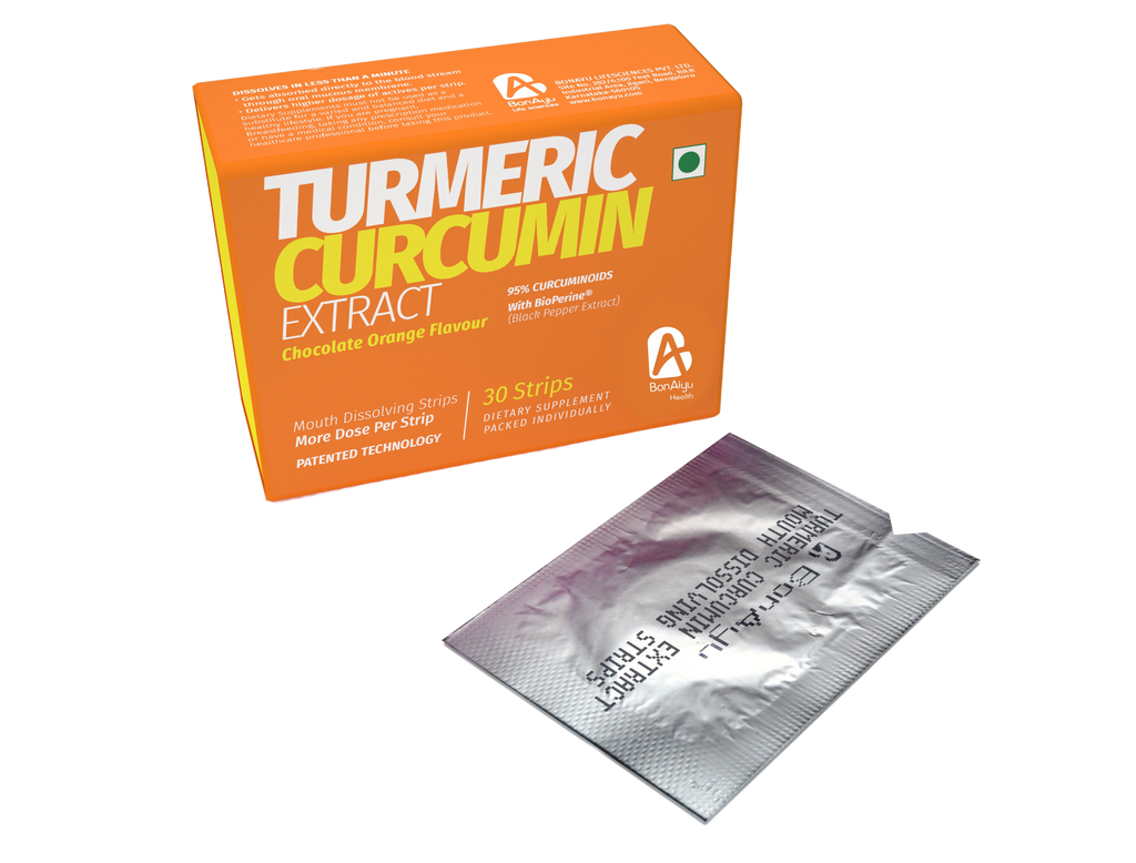 Turmeric Curcumin extract Strips
