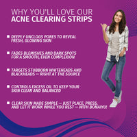 ACNE CLEARING STRIPS -Salicylic acid strips