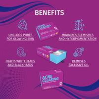 ACNE CLEARING STRIPS -Salicylic acid strips