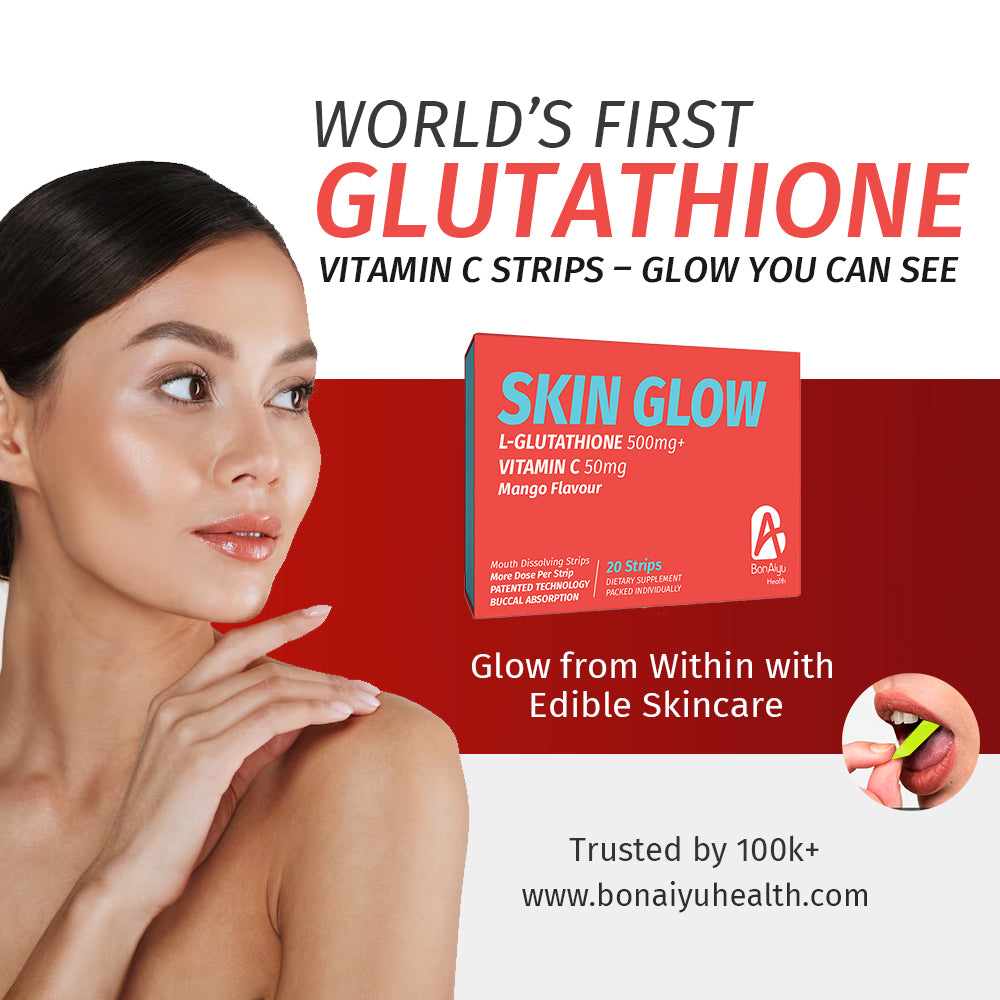 SKIN GLOW L-GLUTATHIONE + VITAMIN C