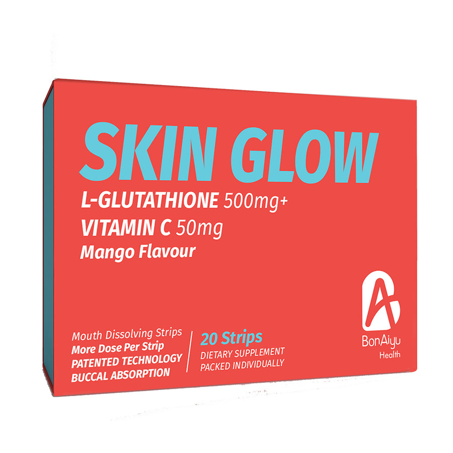 BonAiyu SKIN GLOW L-GLUTATHIONE 500mg + VITAMIN C 50mg