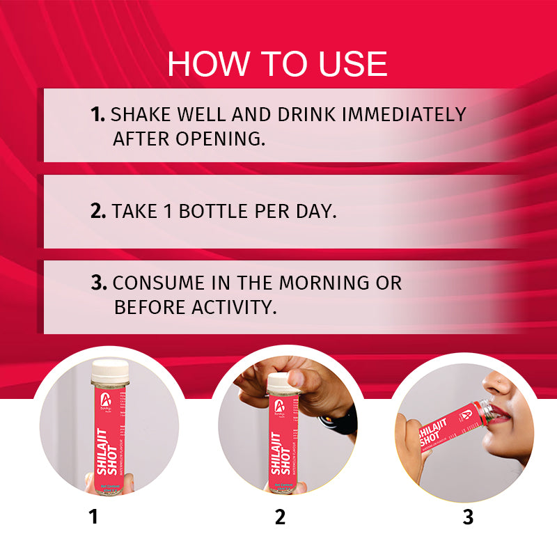 Watermelon Flavour | Strength + Vitality + Performance | Fast-Absorbing Herbal Shot