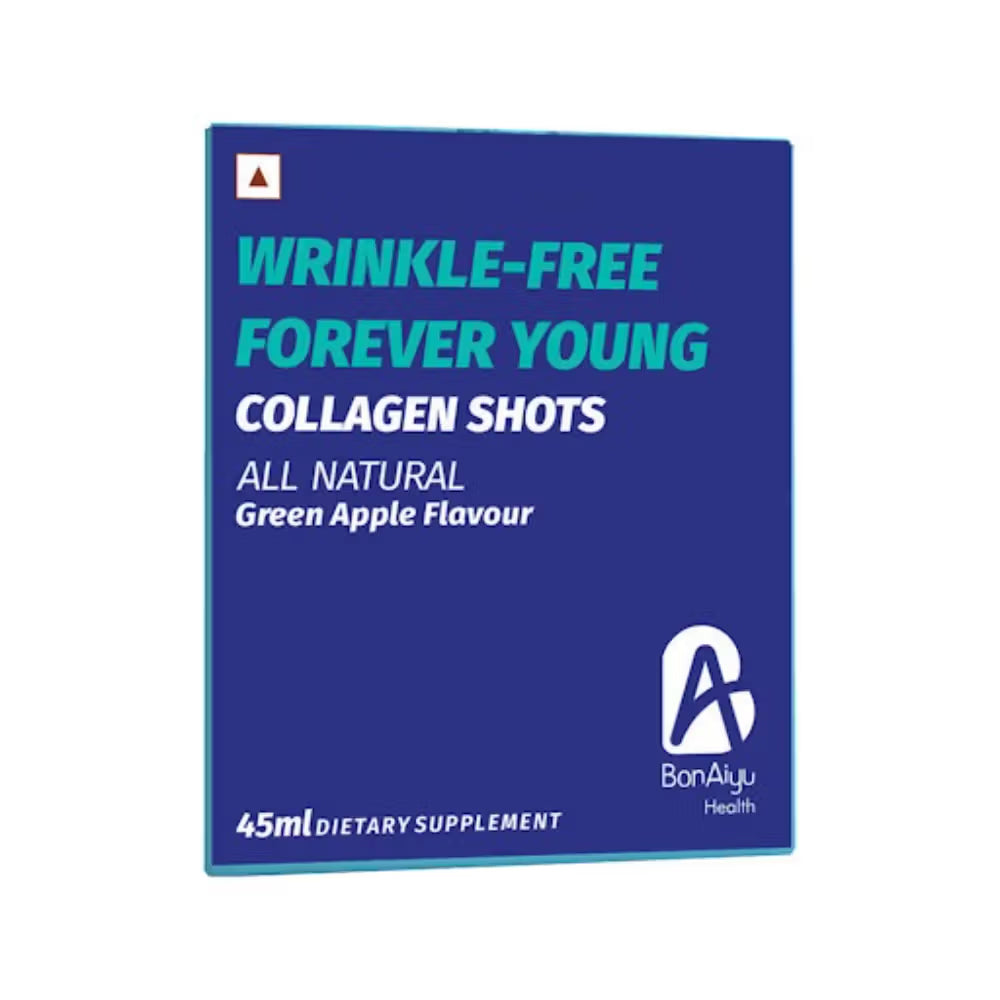 BonAiyu Wrinkle-free Forever young COLLAGEN SHOTS (Pack of 6 Bottles)
