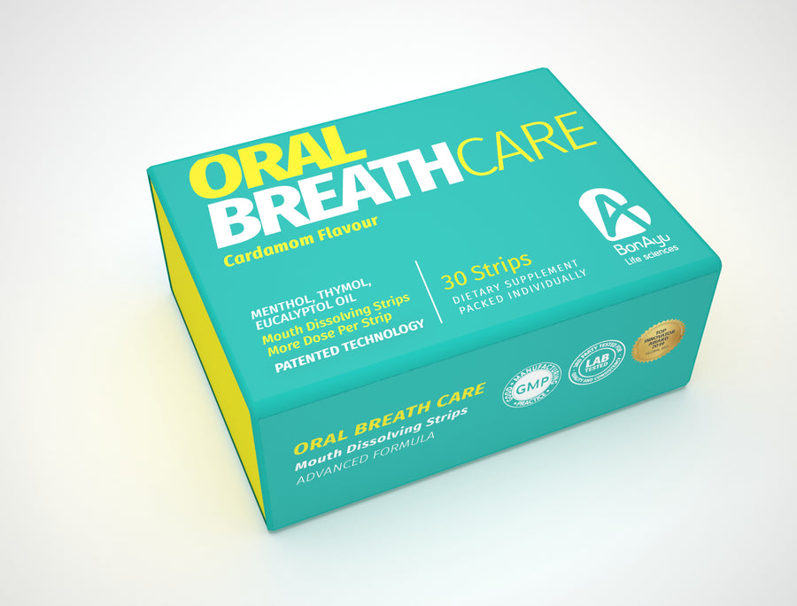 Oral breath care strips