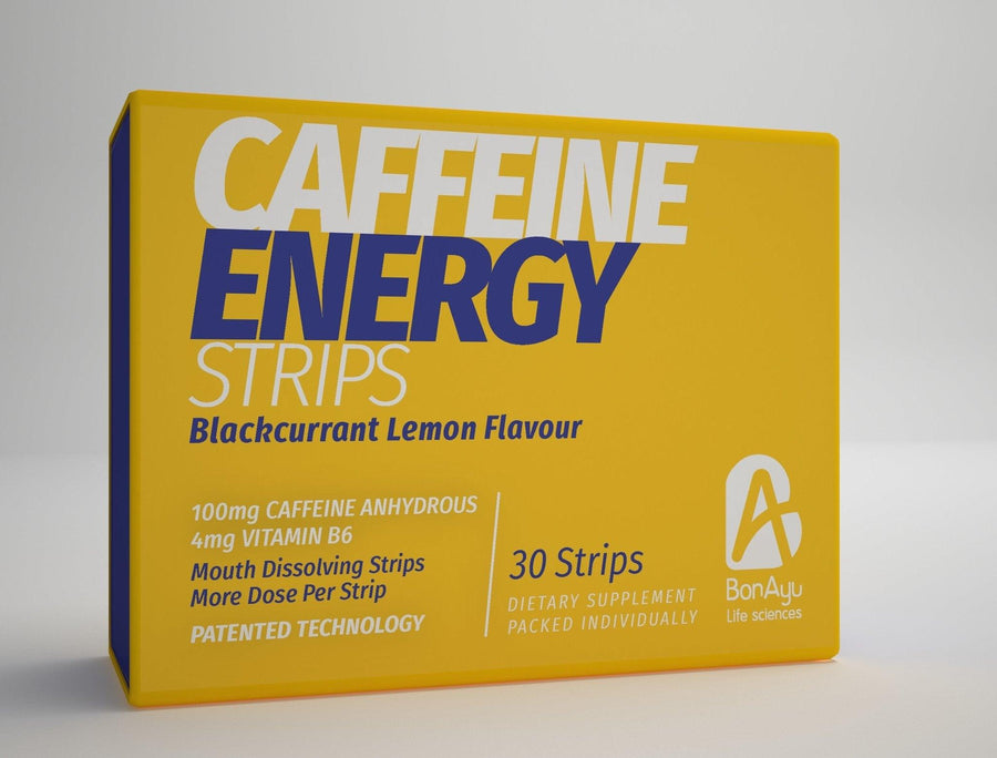 Caffeine Energy strips - BonAyu Health