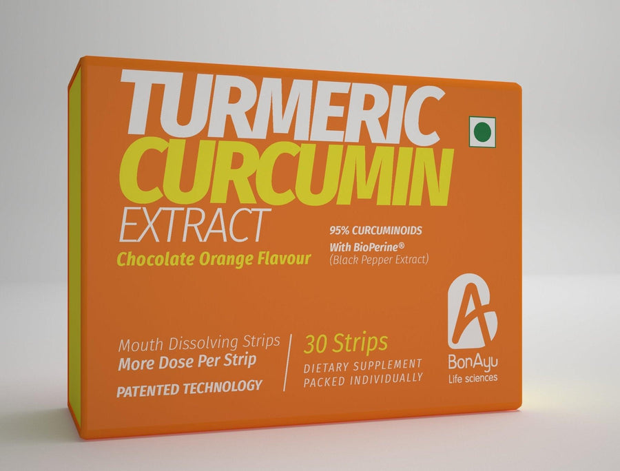 Turmeric Curcumin extract Strips - BonAyu Health